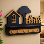 Premium 3D Wooden Key Holder