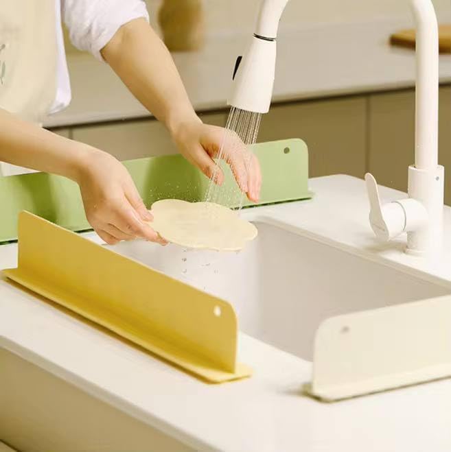 Silicone Sink Splash Guard for Kitchen Counter & Bathroom