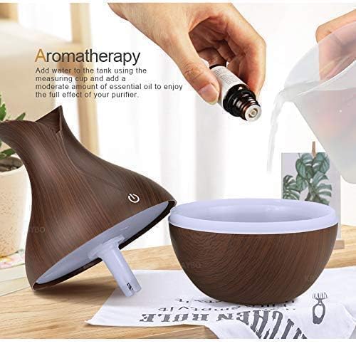 Wooden Humidifier Pot Shape Mist Air Diffuser