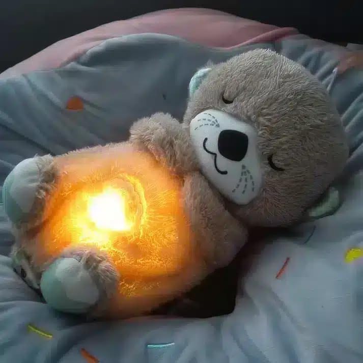 Soothing Teddy Otter with Rhythmic Breathing