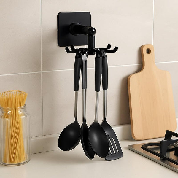 360° Rotating Folding Self-Adhesive Wall Hook