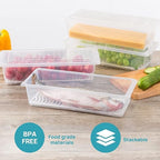 Fridge Storage Containers (Pack of 6)