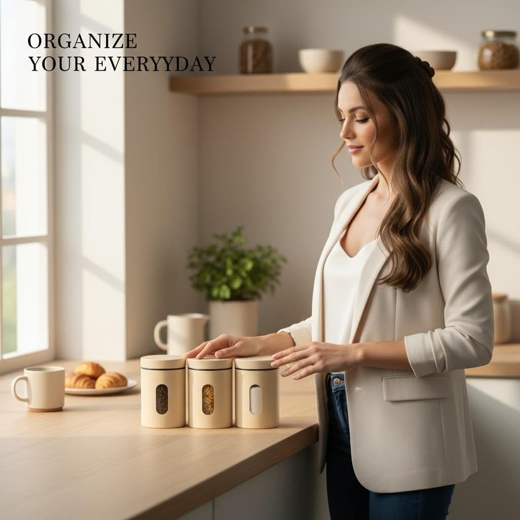 Plastic Storage Containers – Set of 3