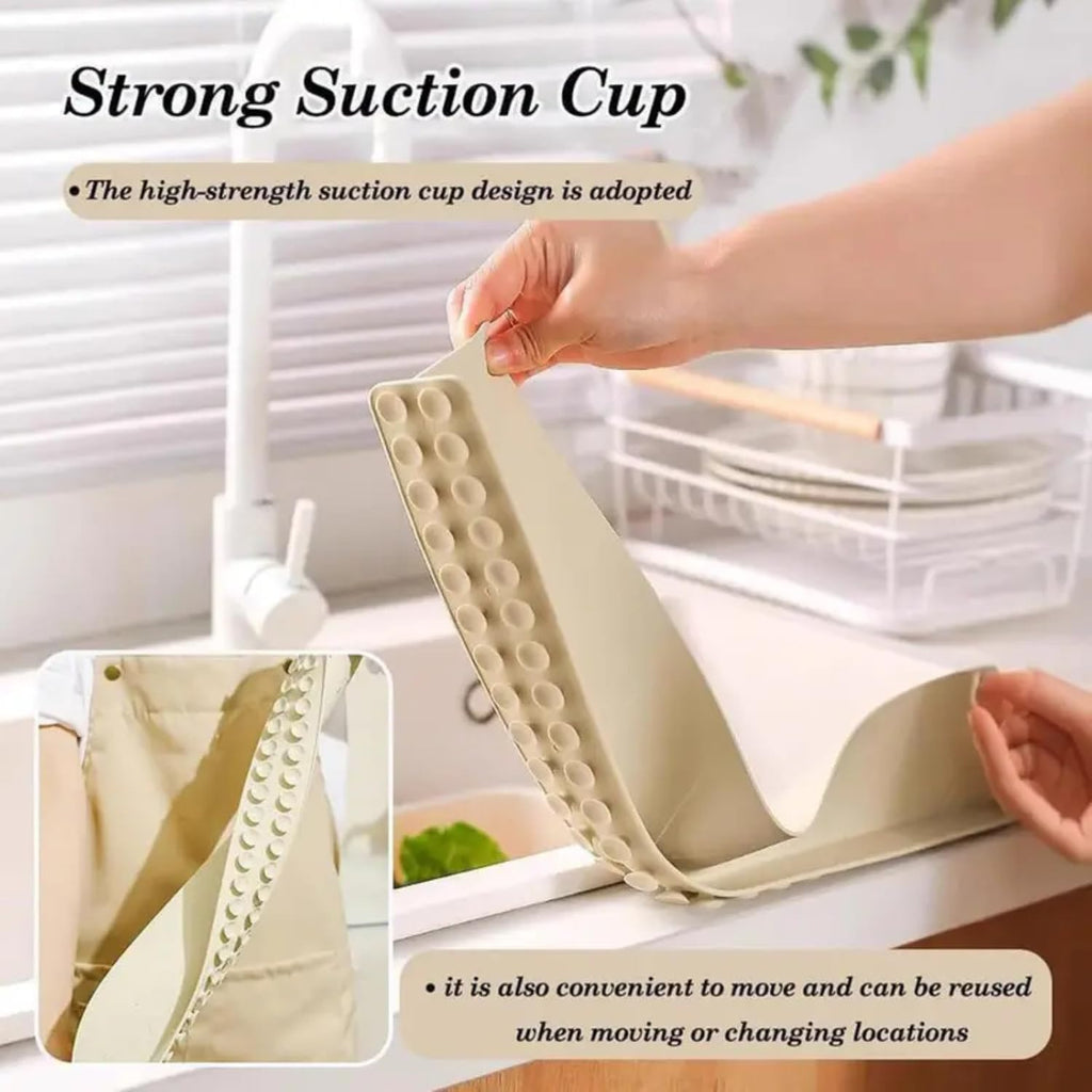Silicone Sink Splash Guard for Kitchen Counter & Bathroom