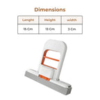 Mini Foldable Desktop Mop – Self-Squeeze PVA Sponge Head for Wet & Dry Cleaning