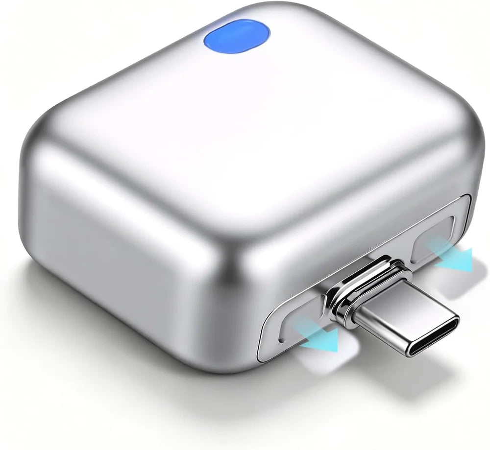AI Auto Cut Power & Unplug on Full Charge, PD 100W Fast Charging, Applicable to Various Electronic Devices Such as for iPhone/Android/Earphones
