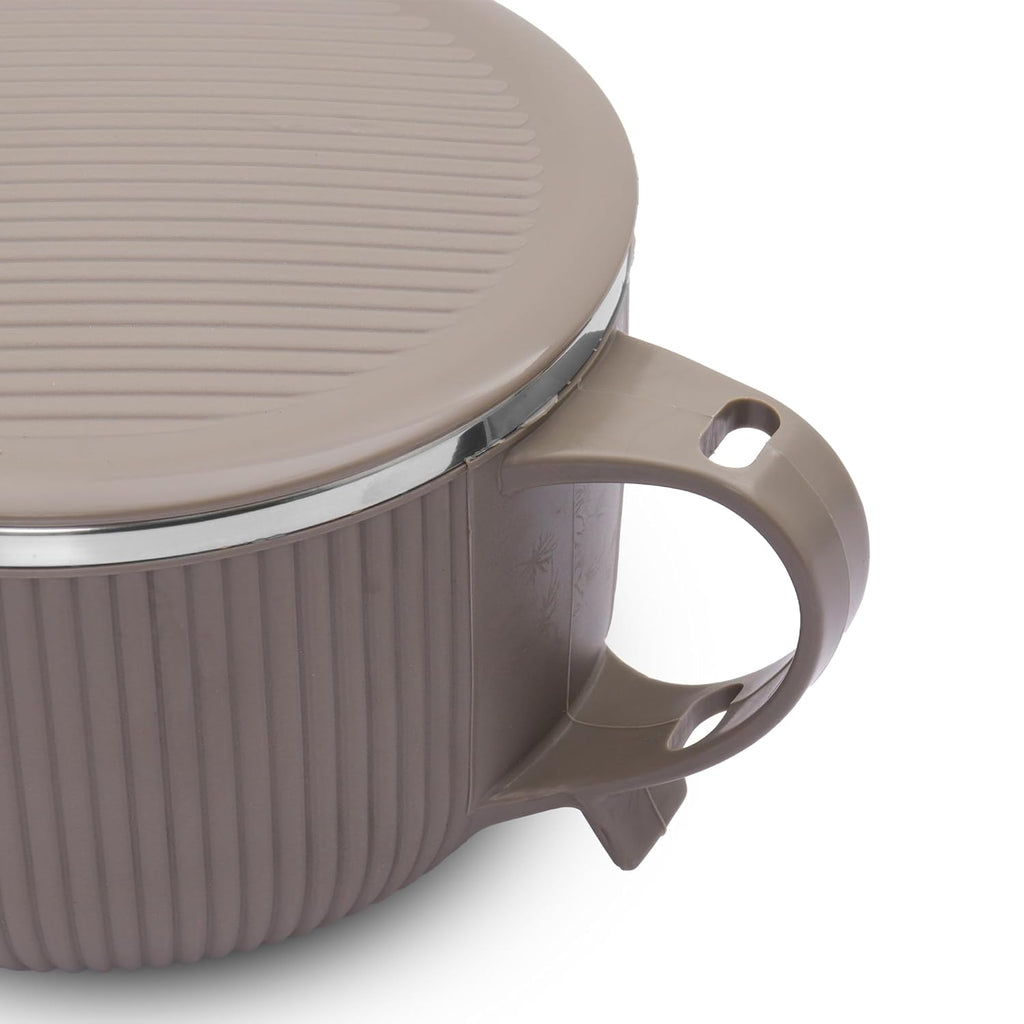 Stainless Steel Ribtok Meal Bowl