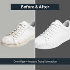Shoe Wipes & Sneaker Wipes (80 + 80 Count) Pack of 2