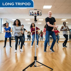 Long Selfie Stick Tripod Stand with Wireless Remote, Long Tripod Stand with 360° Rotation