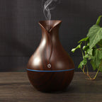 Wooden Humidifier Pot Shape Mist Air Diffuser