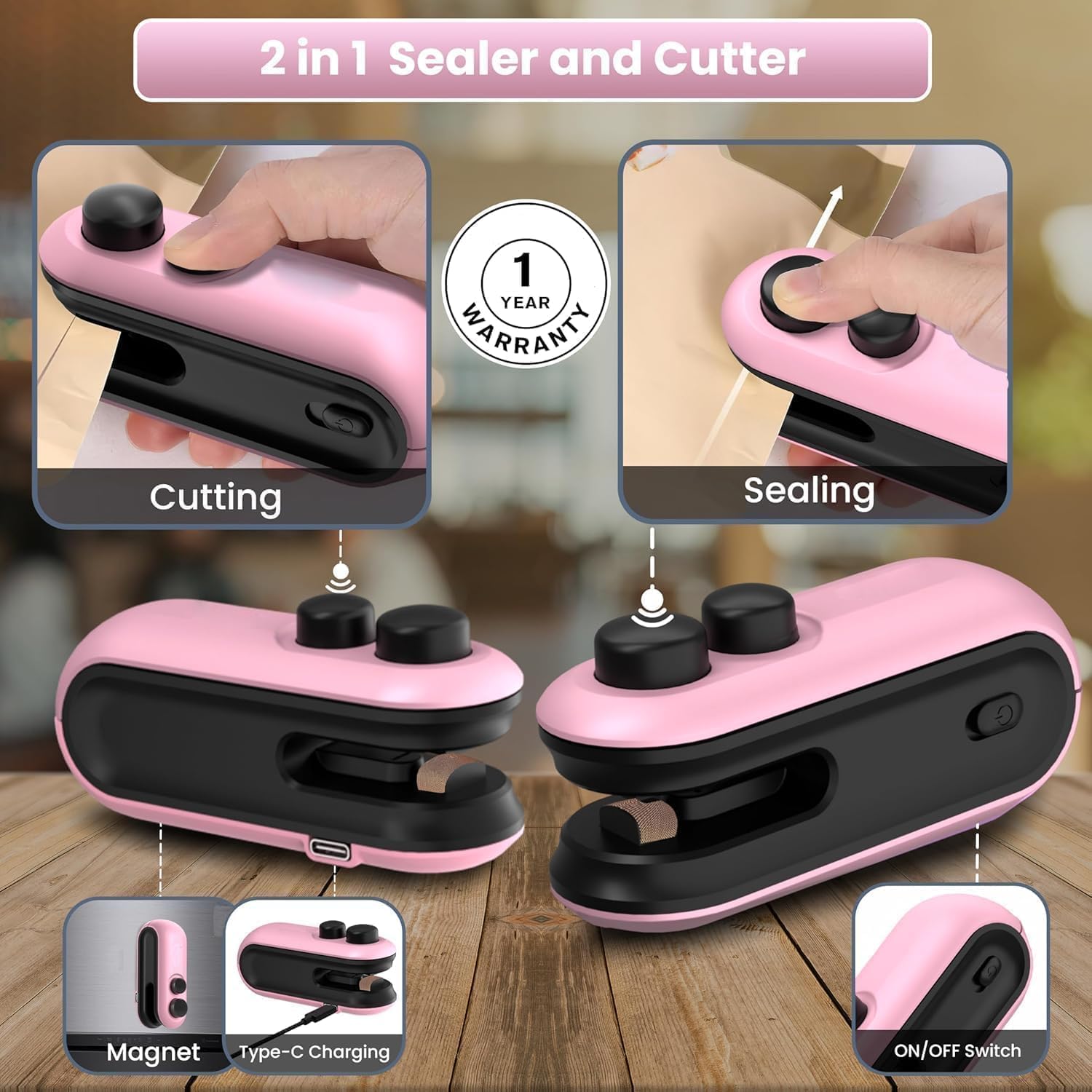 2-in-1 Mini Sealing Machine