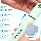 Set of 3 Printed Travel Toothbrush Case (Imported)