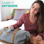 Set of 3 Printed Travel Toothbrush Case (Imported)