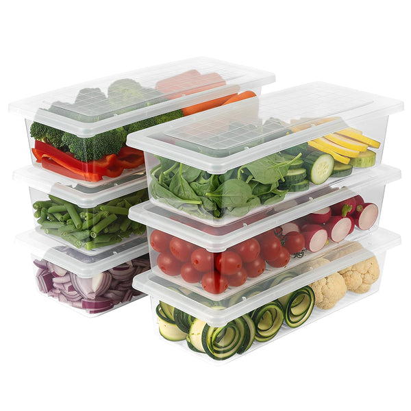 Fridge Storage Containers (Pack of 6)