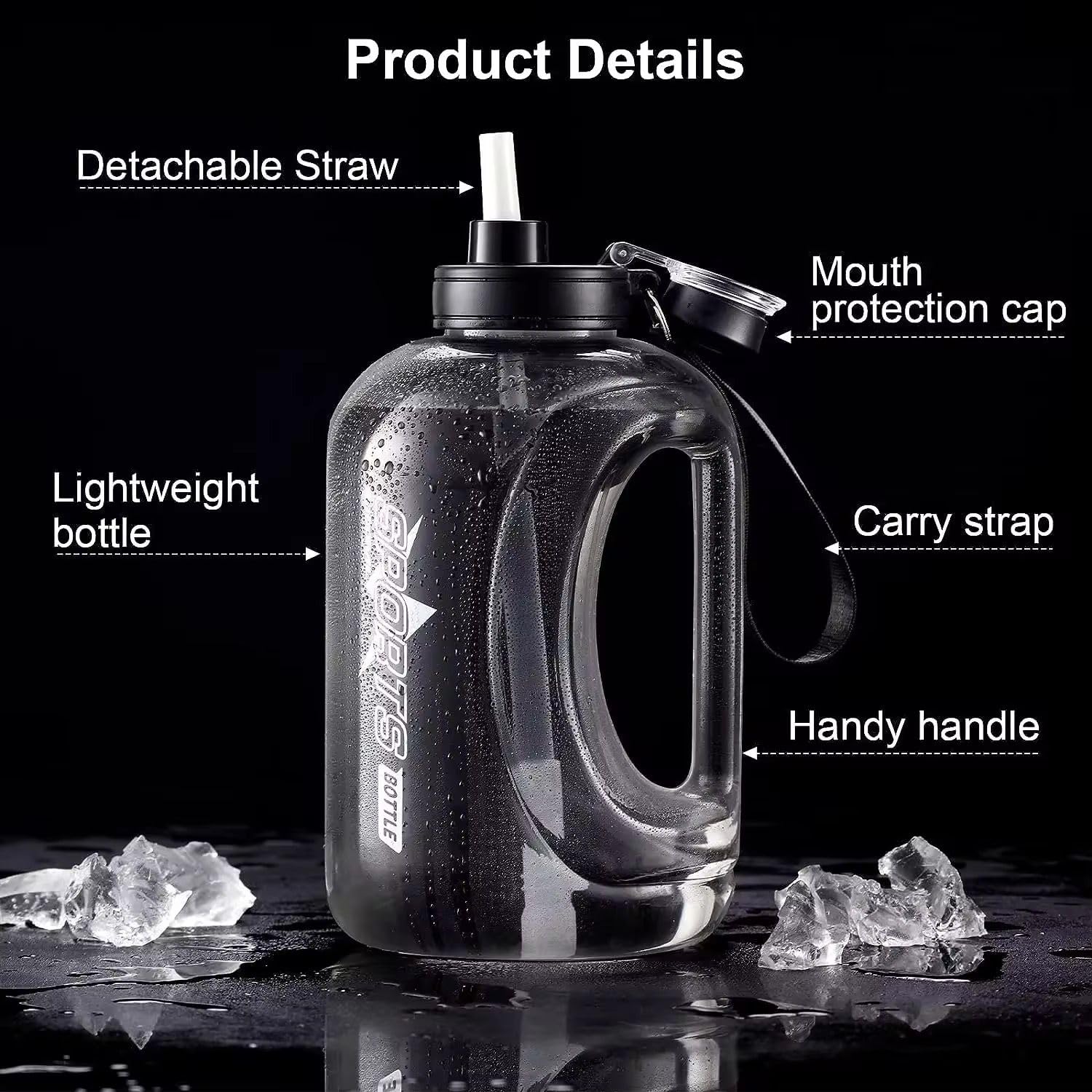 Gallon Water Bottle 1.6Litre