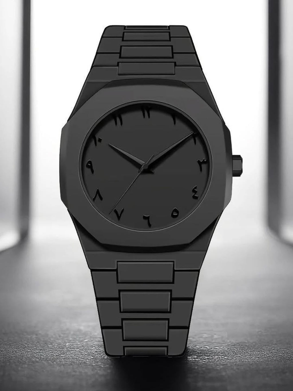 Arabic Aura Watch - Black