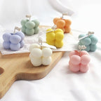 Bubble Cube Soy & Paraffin Candle pack of 2