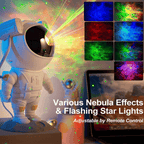 Astronaut Starry Projector 360° Adjustable Galaxy Space Projector Light