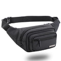 Waterproof RFID Waist Bag (Black)