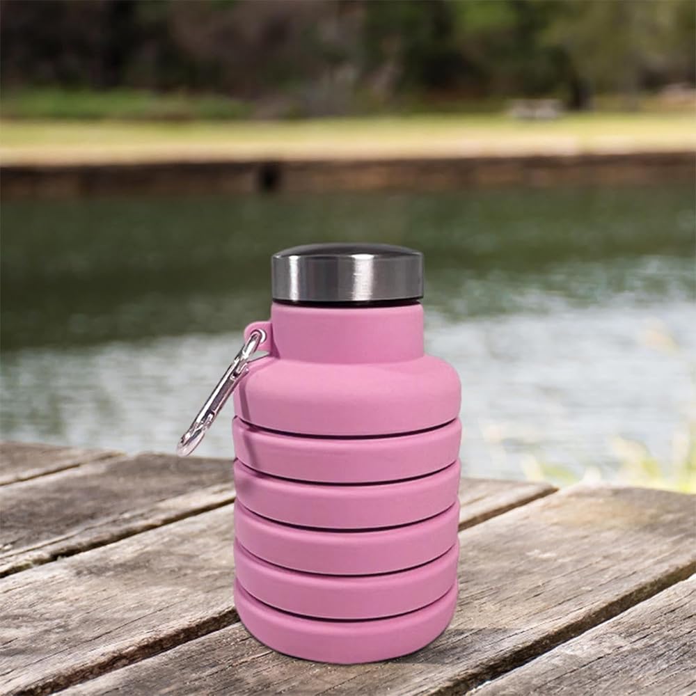 Collapsible Silicone Water Bottle