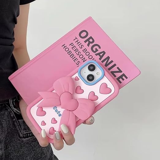 Pink Bow Silicone Case for iPhone 13/14