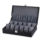 Elegant 12-Slot Watch Box Organizer