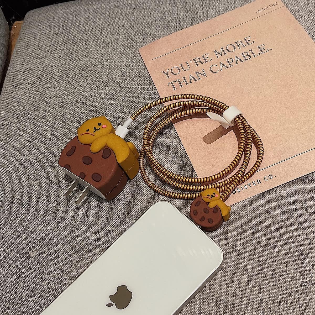 Protective Charger Case for iPhone – Biscuit Bear