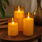 LED Tea Light Candles (Set of 3)