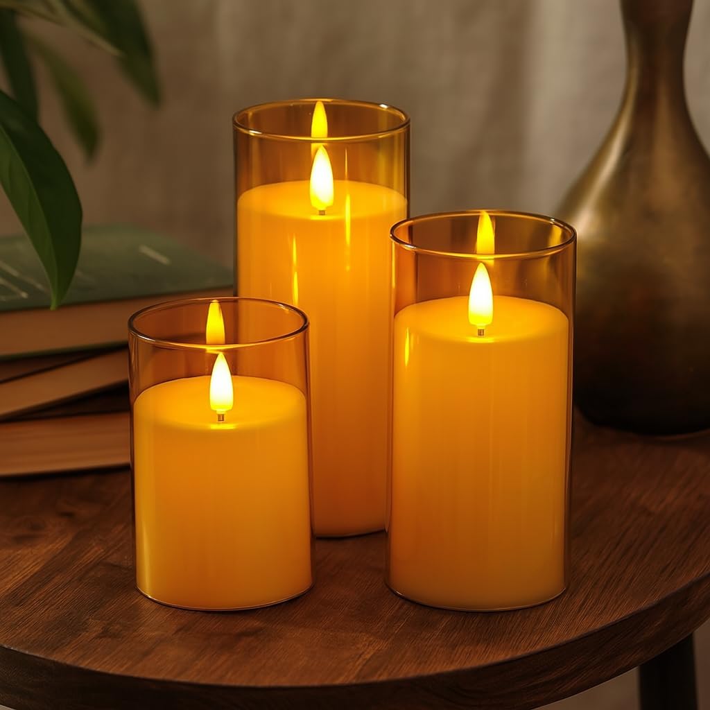 LED Tea Light Candles (Set of 3)
