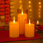 LED Tea Light Candles (Set of 3)