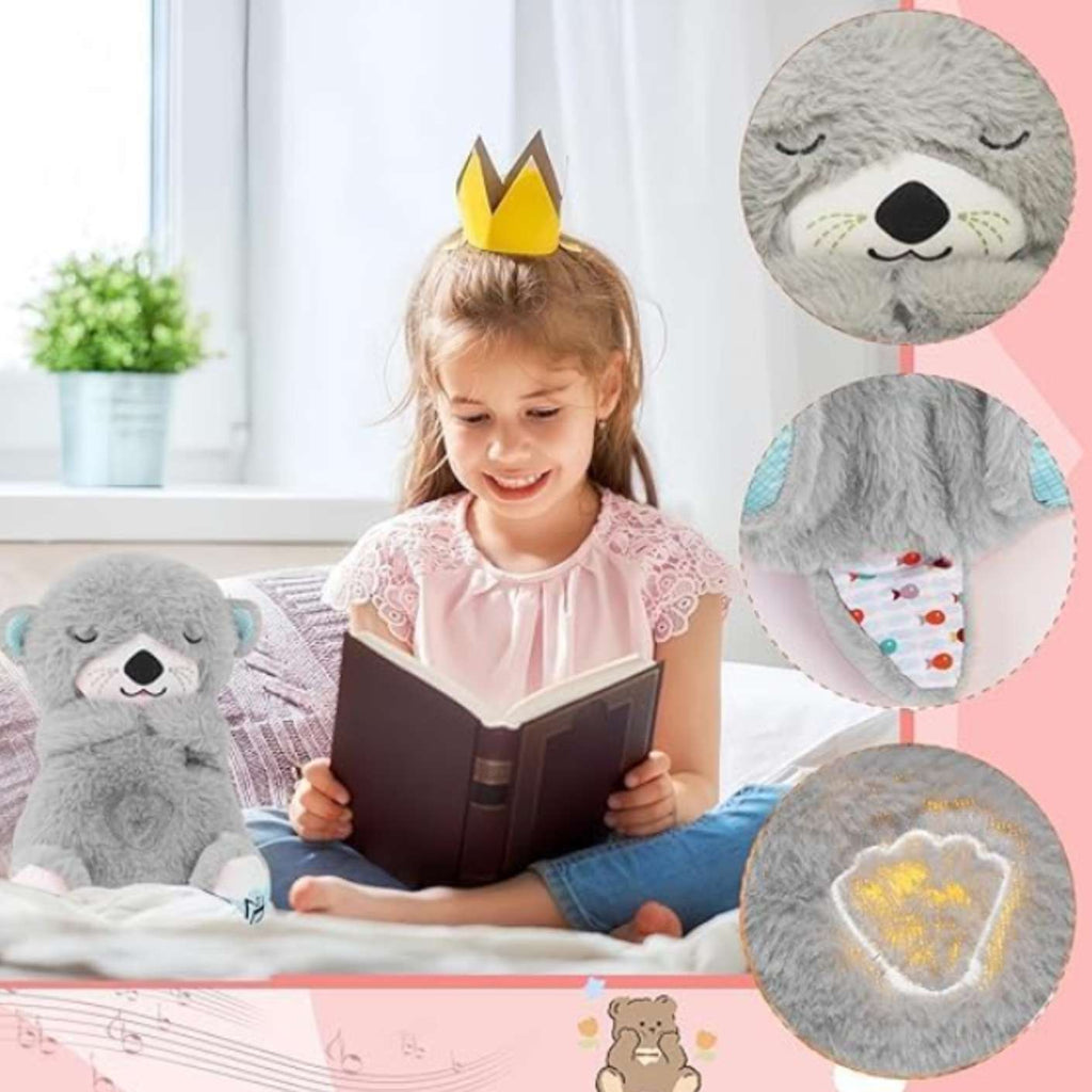 Soothing Teddy Otter with Rhythmic Breathing