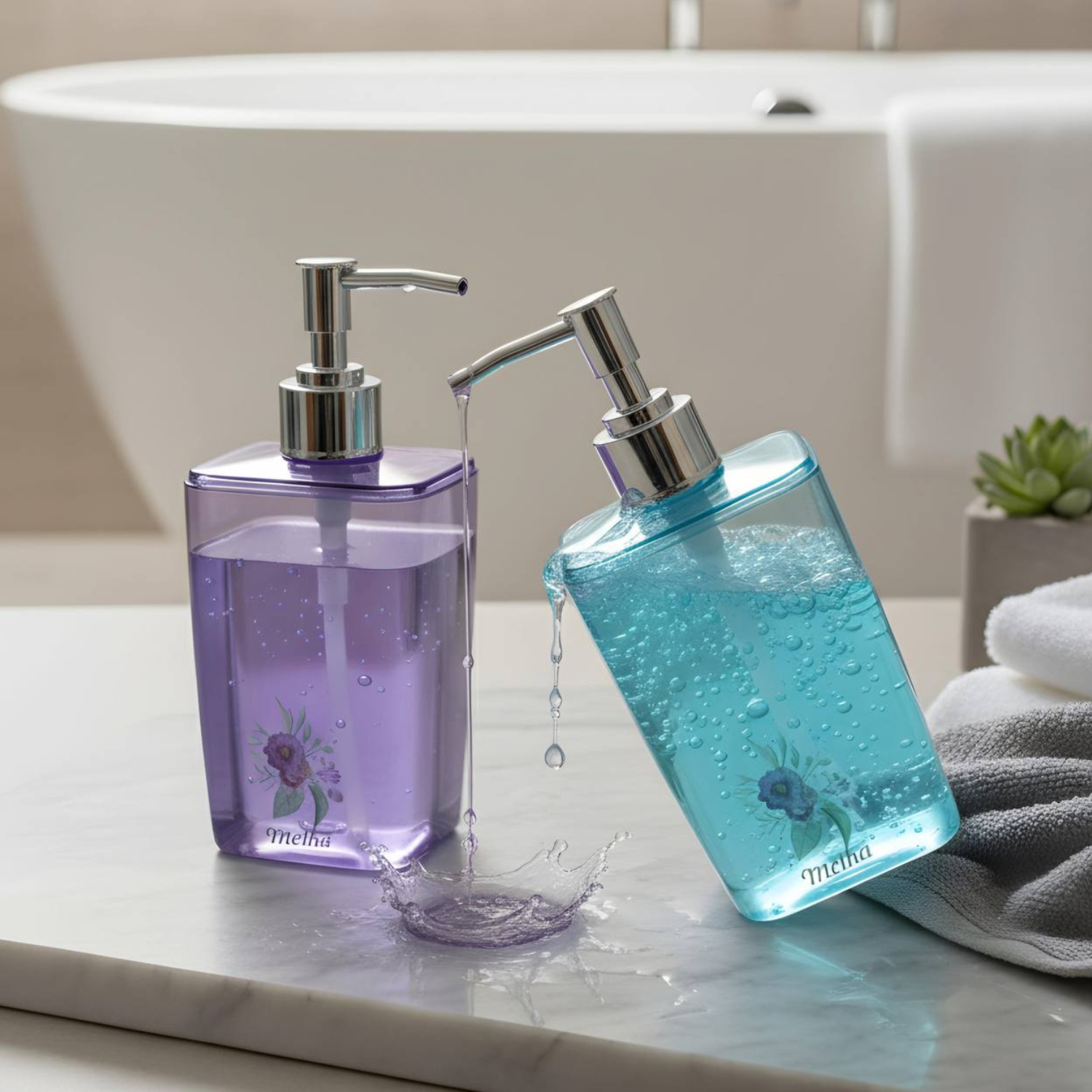 Refillable Liquid Soap Dispenser