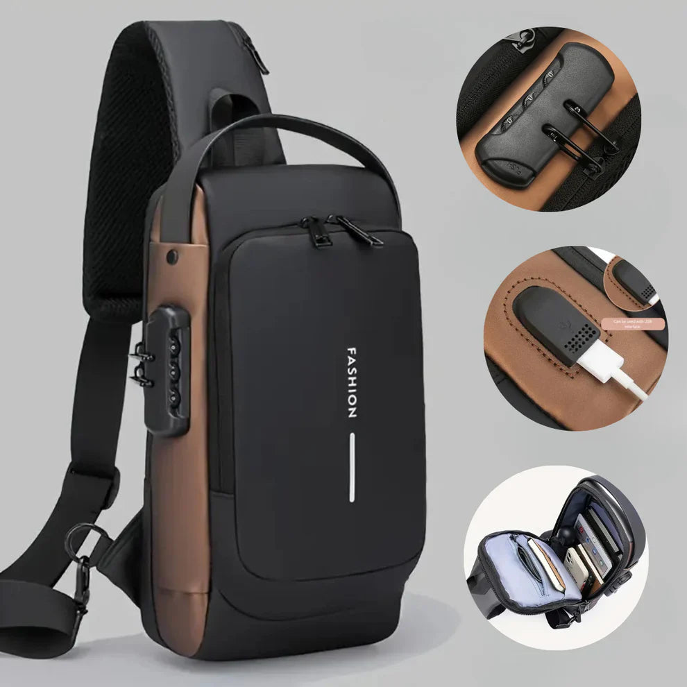 Anti Theft Backpack for Men & Women, Sling Bag CrossBody Backpack