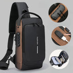 Anti Theft Backpack for Men & Women, Sling Bag CrossBody Backpack