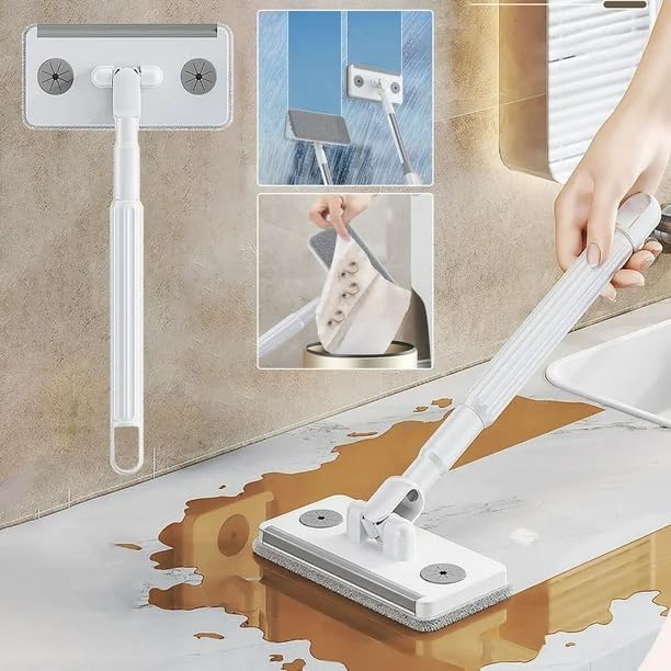 Mini Microfiber Flat Cleaning Mop with Adjustable Handle