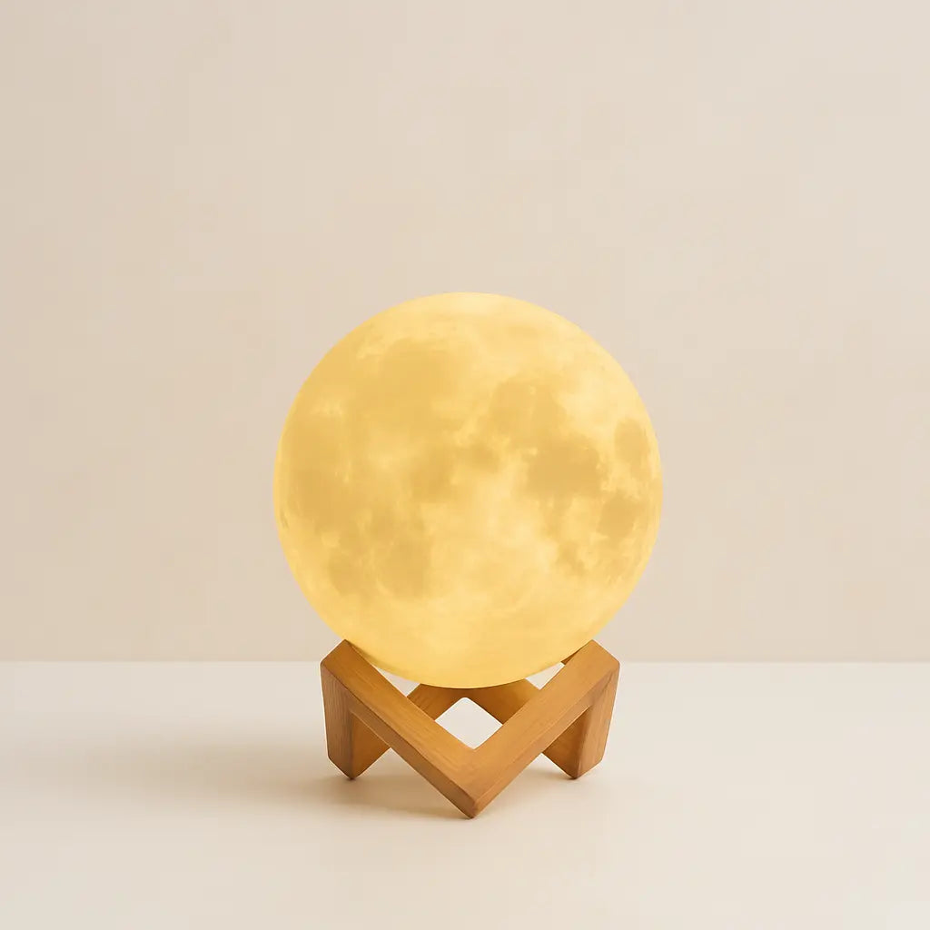 3D Moon lamp 7 Multi Colors Changing Touch Sensor