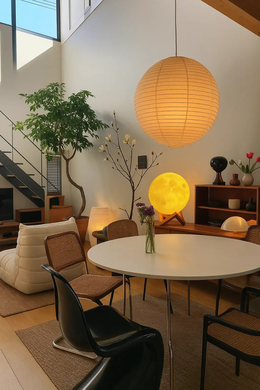 3D Moon lamp 7 Multi Colors Changing Touch Sensor