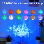 Ocean Ripple Wave Led Table Lamp, Northern Lights Lamp