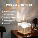 Ocean Ripple Wave Led Table Lamp, Northern Lights Lamp