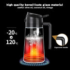2 in 1 Oil Dispenser Bottle for Kitchen (500ml)