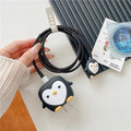 Silicone charger Case with Wire Saver – Penguin