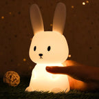 Cute Silicone Bunny Night Light