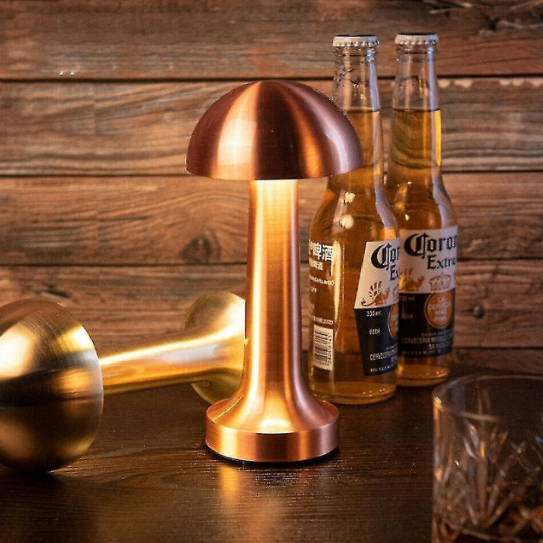 Wireless Table Lamp, Battery-Powered Rechargeable Light