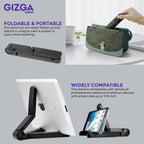 Foldable Tablet & Mobile Stand (Black)